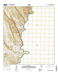 Stillwell Crossing Texas Current topographic map, 1:24000 scale, 7.5 X 7.5 Minute, Year 2016