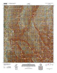 Stillwell Mountain Texas Historical topographic map, 1:24000 scale, 7.5 X 7.5 Minute, Year 2010