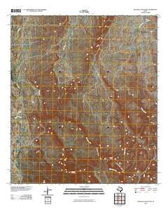 Stillwell Mountain Texas Historical topographic map, 1:24000 scale, 7.5 X 7.5 Minute, Year 2010