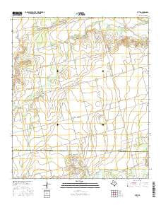 Stith Texas Current topographic map, 1:24000 scale, 7.5 X 7.5 Minute, Year 2016