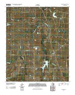 Stoneburg Texas Historical topographic map, 1:24000 scale, 7.5 X 7.5 Minute, Year 2010