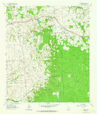 Stoneham Texas Historical topographic map, 1:24000 scale, 7.5 X 7.5 Minute, Year 1961