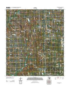 Stoneham Texas Historical topographic map, 1:24000 scale, 7.5 X 7.5 Minute, Year 2013