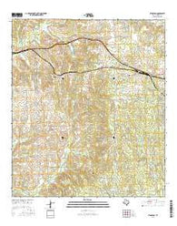 Stoneham Texas Current topographic map, 1:24000 scale, 7.5 X 7.5 Minute, Year 2016