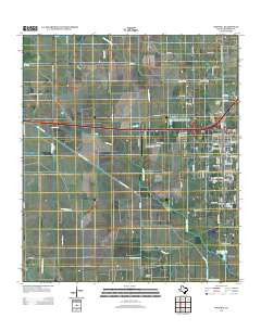 Stowell Texas Historical topographic map, 1:24000 scale, 7.5 X 7.5 Minute, Year 2013