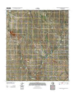 Straddlebug Mountain Texas Historical topographic map, 1:24000 scale, 7.5 X 7.5 Minute, Year 2012