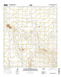 Straddlebug Mountain Texas Current topographic map, 1:24000 scale, 7.5 X 7.5 Minute, Year 2016