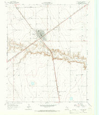Stratford Texas Historical topographic map, 1:24000 scale, 7.5 X 7.5 Minute, Year 1964