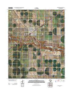 Stratford Texas Historical topographic map, 1:24000 scale, 7.5 X 7.5 Minute, Year 2012