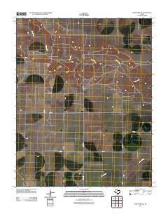 Stratford NE Texas Historical topographic map, 1:24000 scale, 7.5 X 7.5 Minute, Year 2011