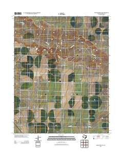 Stratford NE Texas Historical topographic map, 1:24000 scale, 7.5 X 7.5 Minute, Year 2012