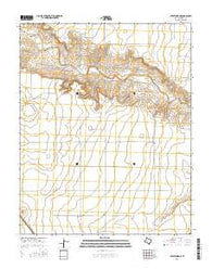 Stratford NE Texas Current topographic map, 1:24000 scale, 7.5 X 7.5 Minute, Year 2016