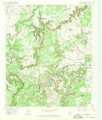 Strawn West Texas Historical topographic map, 1:24000 scale, 7.5 X 7.5 Minute, Year 1967
