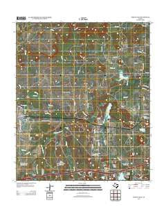 Strawn East Texas Historical topographic map, 1:24000 scale, 7.5 X 7.5 Minute, Year 2012