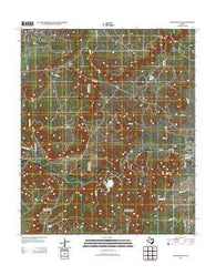 Strawn West Texas Historical topographic map, 1:24000 scale, 7.5 X 7.5 Minute, Year 2012