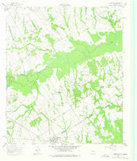 Streetman Texas Historical topographic map, 1:24000 scale, 7.5 X 7.5 Minute, Year 1960
