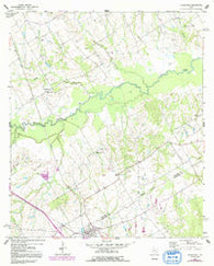 Streetman Texas Historical topographic map, 1:24000 scale, 7.5 X 7.5 Minute, Year 1960