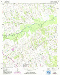 Streetman Texas Historical topographic map, 1:24000 scale, 7.5 X 7.5 Minute, Year 1960