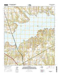 Streetman Texas Current topographic map, 1:24000 scale, 7.5 X 7.5 Minute, Year 2016