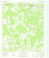 Stricklin Springs Texas Historical topographic map, 1:24000 scale, 7.5 X 7.5 Minute, Year 1962