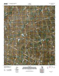 Structure Texas Historical topographic map, 1:24000 scale, 7.5 X 7.5 Minute, Year 2010