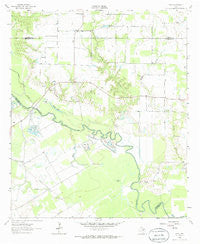Styx Texas Historical topographic map, 1:24000 scale, 7.5 X 7.5 Minute, Year 1962