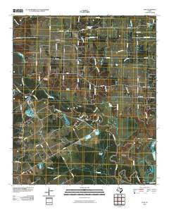 Styx Texas Historical topographic map, 1:24000 scale, 7.5 X 7.5 Minute, Year 2010