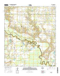 Styx Texas Current topographic map, 1:24000 scale, 7.5 X 7.5 Minute, Year 2016