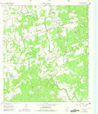 Sublime Texas Historical topographic map, 1:24000 scale, 7.5 X 7.5 Minute, Year 1962