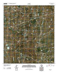 Sublime Texas Historical topographic map, 1:24000 scale, 7.5 X 7.5 Minute, Year 2010