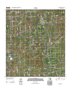 Sublime Texas Historical topographic map, 1:24000 scale, 7.5 X 7.5 Minute, Year 2013