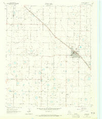 Sudan Texas Historical topographic map, 1:24000 scale, 7.5 X 7.5 Minute, Year 1962