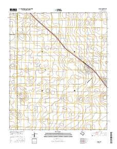 Sudan Texas Current topographic map, 1:24000 scale, 7.5 X 7.5 Minute, Year 2016