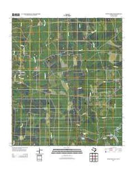 Sudduth Bluff Texas Historical topographic map, 1:24000 scale, 7.5 X 7.5 Minute, Year 2012