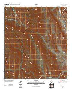 Sue Peaks Texas Historical topographic map, 1:24000 scale, 7.5 X 7.5 Minute, Year 2010