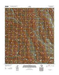 Sue Peaks Texas Historical topographic map, 1:24000 scale, 7.5 X 7.5 Minute, Year 2013