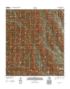 Sue Peaks Texas Historical topographic map, 1:24000 scale, 7.5 X 7.5 Minute, Year 2013