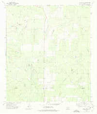Sugar Creek Texas Historical topographic map, 1:24000 scale, 7.5 X 7.5 Minute, Year 1972
