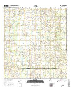Sugar Creek Texas Current topographic map, 1:24000 scale, 7.5 X 7.5 Minute, Year 2016