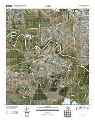Sugar Land Texas Historical topographic map, 1:24000 scale, 7.5 X 7.5 Minute, Year 2010