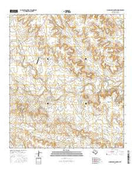 Sugarloaf Mountain Texas Current topographic map, 1:24000 scale, 7.5 X 7.5 Minute, Year 2016