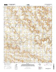 Sugarloaf Mountain Texas Current topographic map, 1:24000 scale, 7.5 X 7.5 Minute, Year 2016