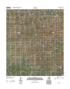 Suggs Texas Historical topographic map, 1:24000 scale, 7.5 X 7.5 Minute, Year 2012