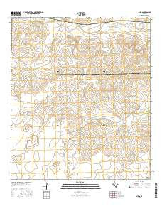 Suggs Texas Current topographic map, 1:24000 scale, 7.5 X 7.5 Minute, Year 2016