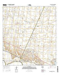 Sullivan City Texas Current topographic map, 1:24000 scale, 7.5 X 7.5 Minute, Year 2016