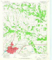 Sulphur Springs Texas Historical topographic map, 1:24000 scale, 7.5 X 7.5 Minute, Year 1964