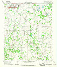 Sulphur Springs SE Texas Historical topographic map, 1:24000 scale, 7.5 X 7.5 Minute, Year 1964