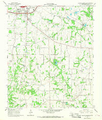 Sulphur Springs SE Texas Historical topographic map, 1:24000 scale, 7.5 X 7.5 Minute, Year 1964