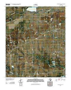 Sulphur Bluff Texas Historical topographic map, 1:24000 scale, 7.5 X 7.5 Minute, Year 2010