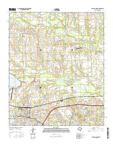 Sulphur Springs Texas Current topographic map, 1:24000 scale, 7.5 X 7.5 Minute, Year 2016